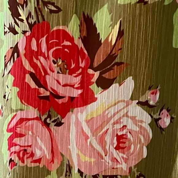 Floral Green Midi Dress - Picture 8 of 10